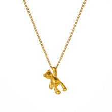 Load image into Gallery viewer, Teddy Necklace - Stainless Steel 18K Gold Plated