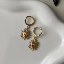 Load image into Gallery viewer, Sol Charm Earrings