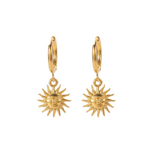 Load image into Gallery viewer, Sol Charm Earrings