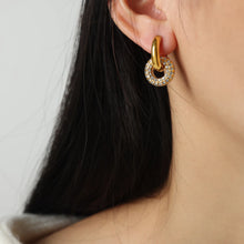 Load image into Gallery viewer, Victoria Loop Earrings
