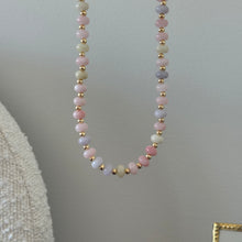 Load image into Gallery viewer, Poppy Glass Bead Necklace
