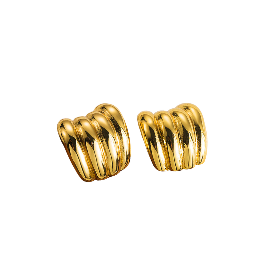 Sloane Earrings - Stainless Steel Gold Plated 18K