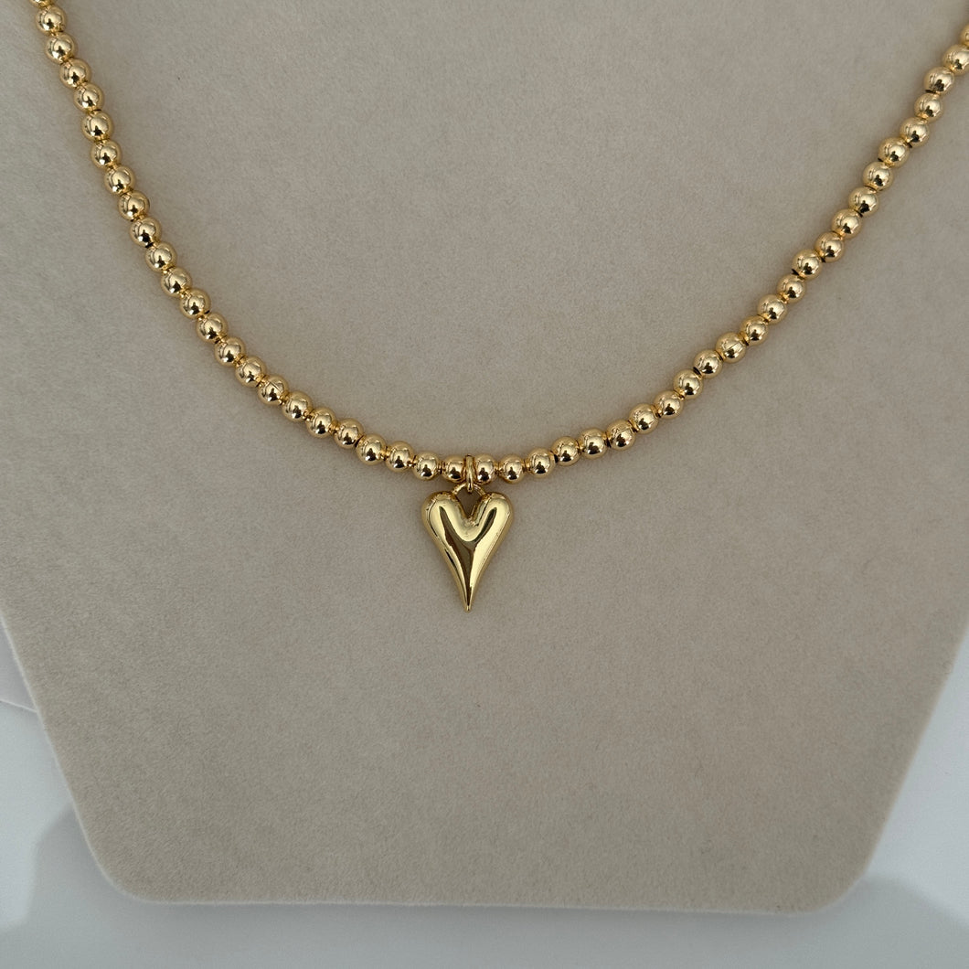 Sophia heart necklace