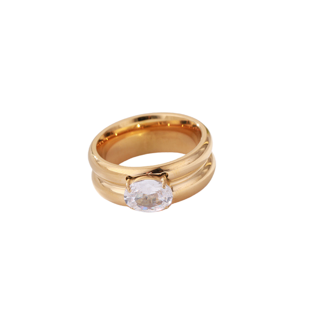 Mermaids Halo Ring