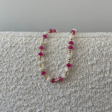 Load image into Gallery viewer, Cheri Glass Bead Necklace
