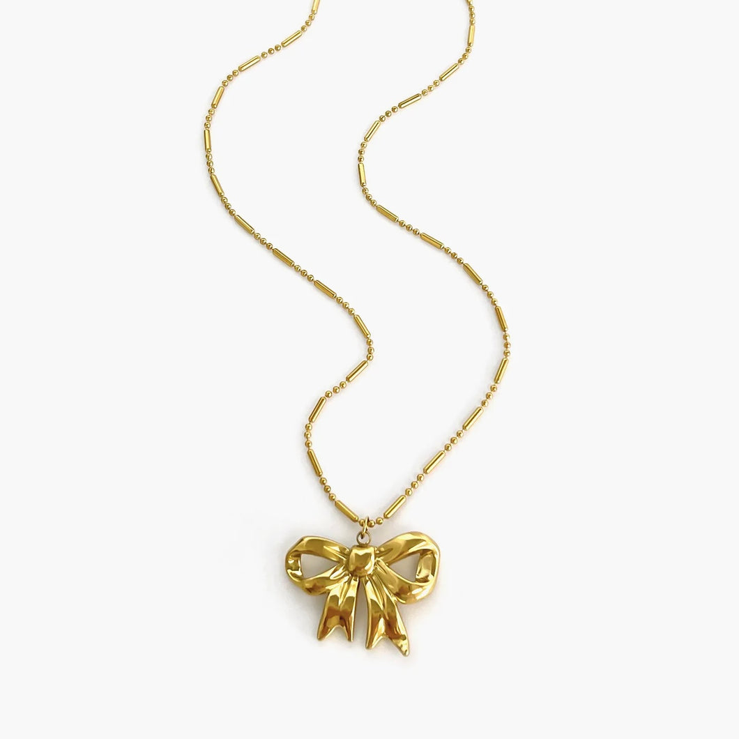 Eva Bow Necklace