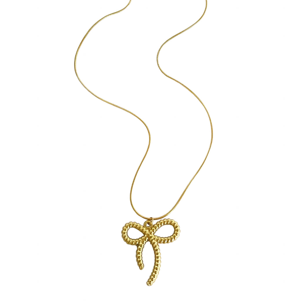 Sophia Bow Necklace