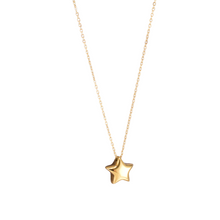 Load image into Gallery viewer, Twinkle Star Pendant Necklace - Stainless Steel Gold Plated 18K
